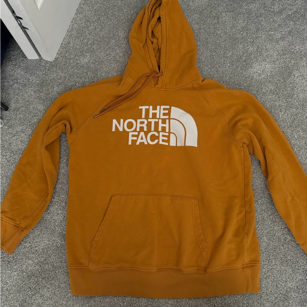 North Face Mustard Hoodie Women’s M